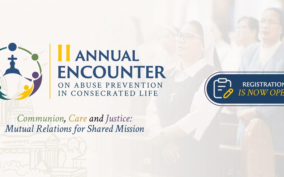 Registration opens for second Annual Encounter on abuse prevention in consecrated life